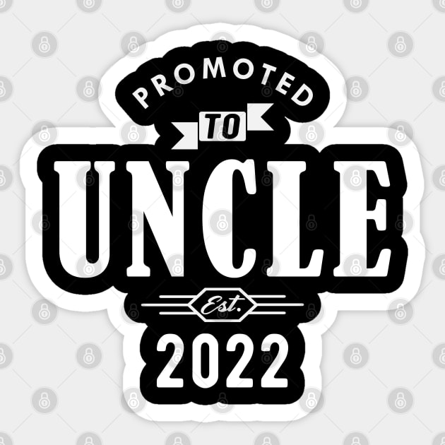 New Uncle - Promoted to uncle est. Uncle w Sticker by KC Happy Shop